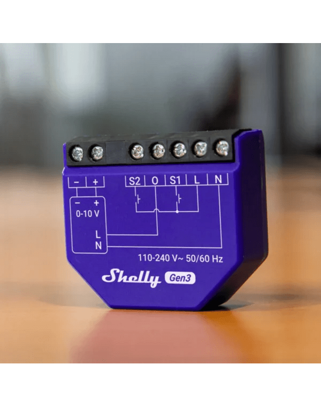 Shelly Dimmer 0/1-10V PM Gen3 1