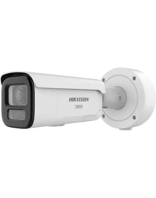 Hikvision bullet DS-2CD2647G3-LIZS2UY/SL F2.8-12 (Balta, 4 MP, 60 m IR+LED, Hybrid Light, ColorVu 3.0, AcuSense 3.0)