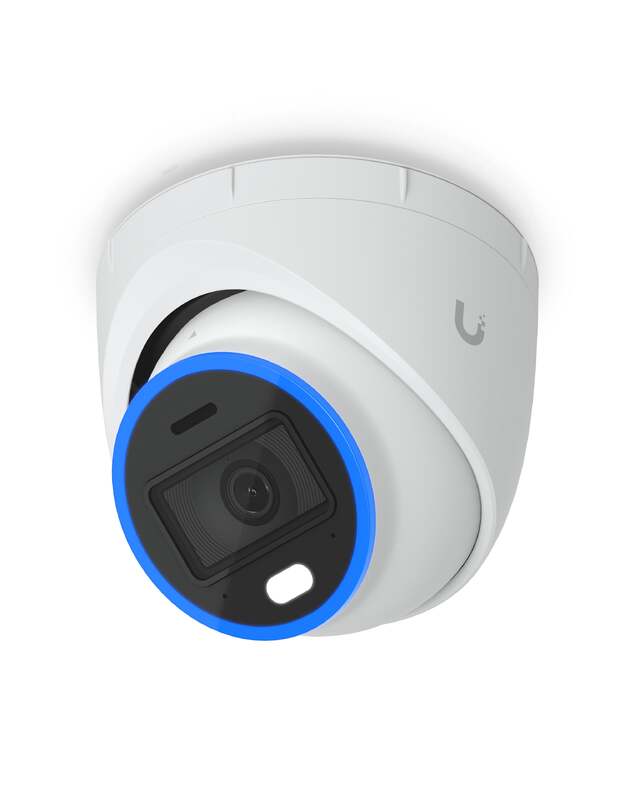 Kamera Ubiquiti UVC-AI-Turret-W (Balta, 8MP, 4K, IR 40 m, PoE+, AI, IP66, IK08)