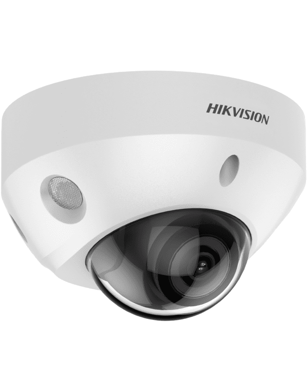 Hikvision mini dome DS-2CD2586G2-IS(C) (Juoda, 8 MP, 30 m. IR, AcuSense)