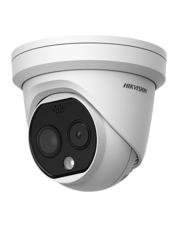 Hikvision HeatPro serijos termovizorinis dome DS-2TD1228-3/QA