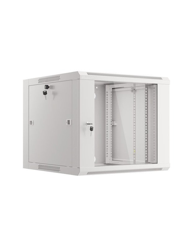 Komutacinė spinta 19   pakabinama 9U 600x450x501 (surinkta)