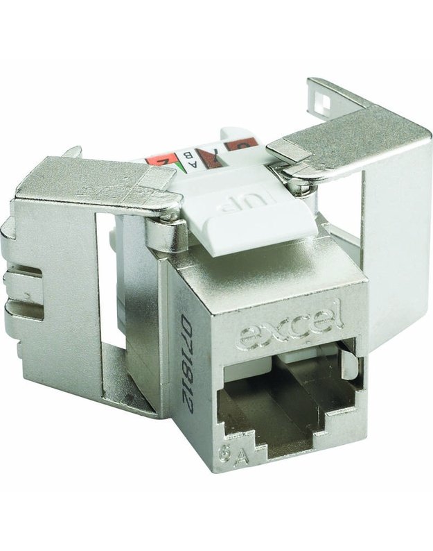 Lizdas RJ45 Excel 100-181 (Cat6A FTP, keystone)
