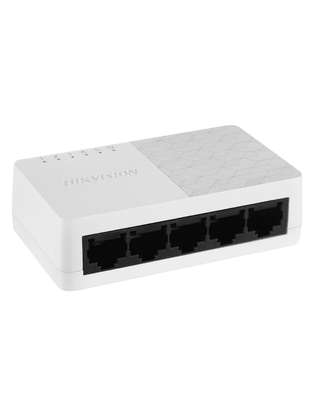 Hikvision 5 prievadų komutatorius DS-3E0105D-O