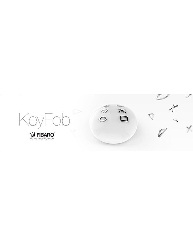 FIBARO KeyFob FGKF-601 / Išmanusis pultelis
