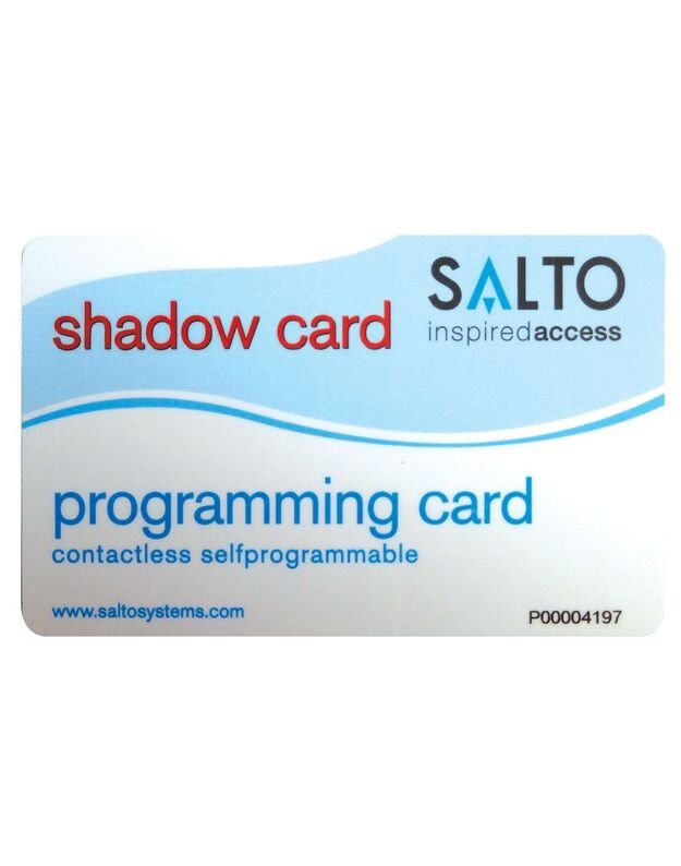 SALTO vartotojų kortelių komplektas (su šešeline kortele)