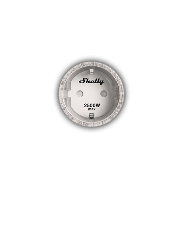 Shelly Plug S - išmanus WiFi elektros kištukas